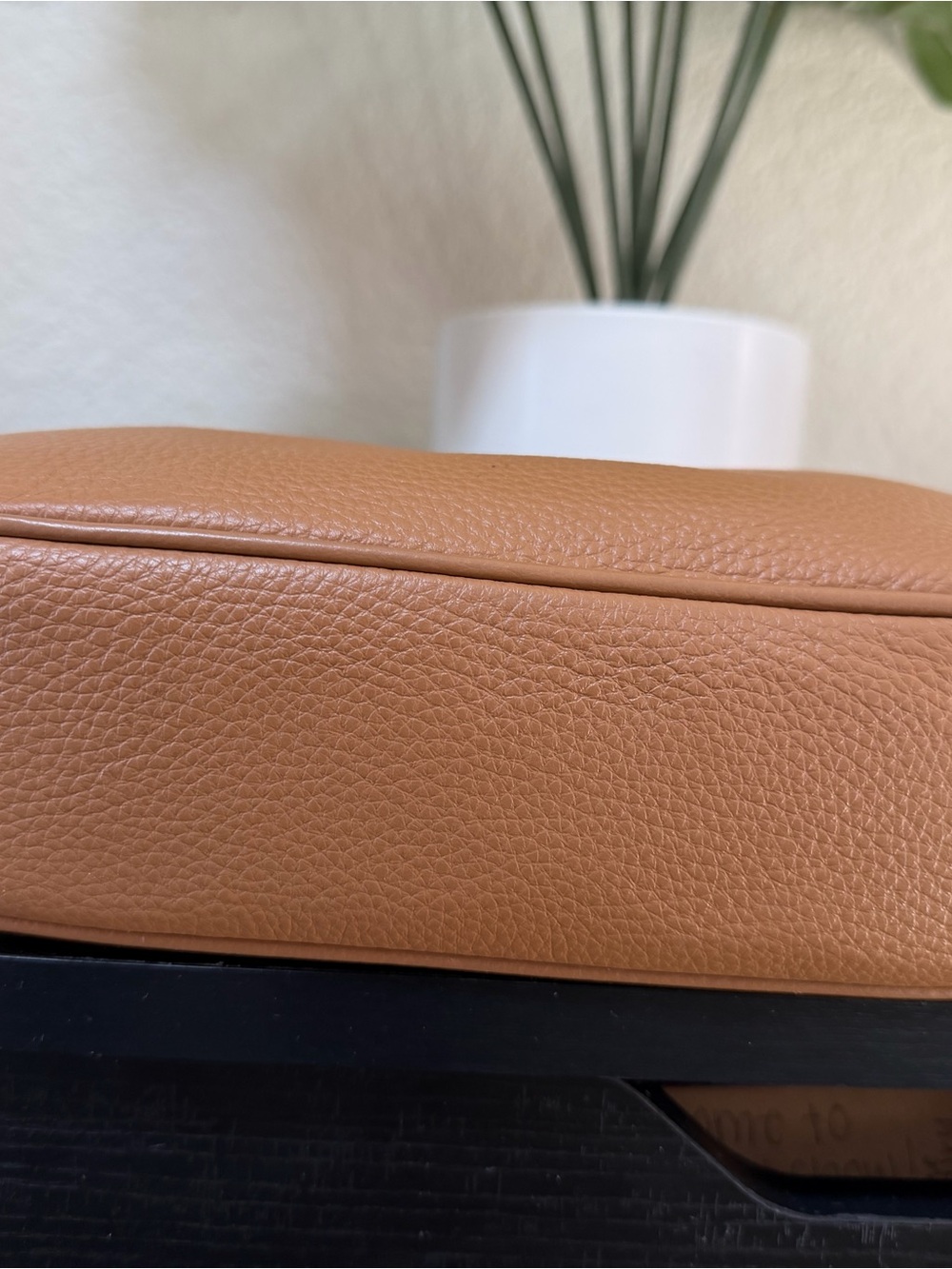 Coach Pebbled Leather Hobo Bag in Cognac Brown - Picture 3 of 4